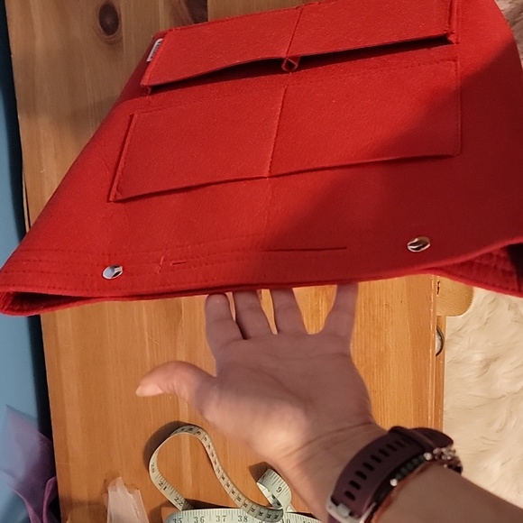 Michael Kors Large Graphic Logo Print PVC Tote Bag w/ custom insert - Picture 8 of 12